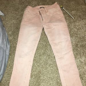 American Eagle Pastel Pink Jeans